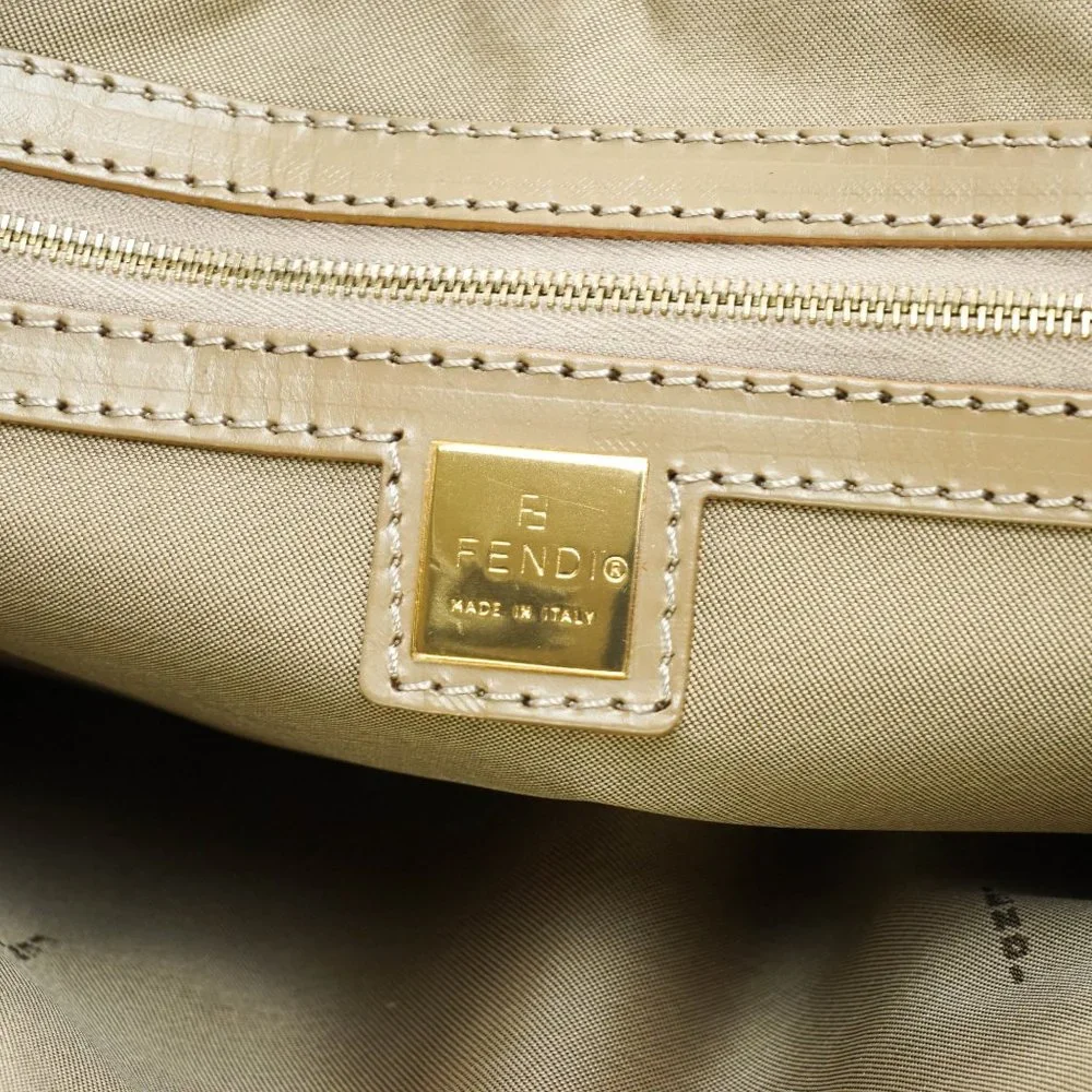 Auth Fendi Zucchino Hand Bag Light Blue #15070F96 - Picture 8 of 12